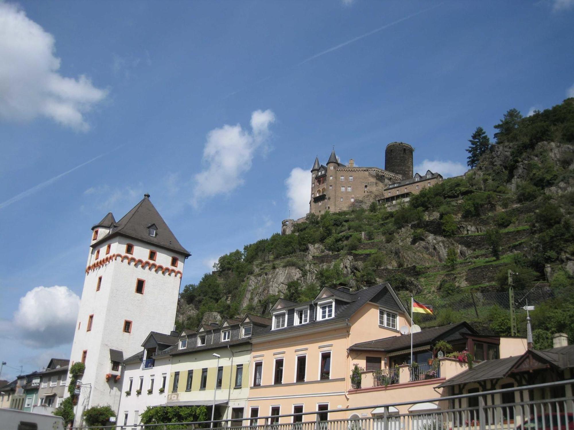 Ferienhaus Loreleytraum, Wohnung Obergeschoss Sankt Goarshausen Bagian luar foto